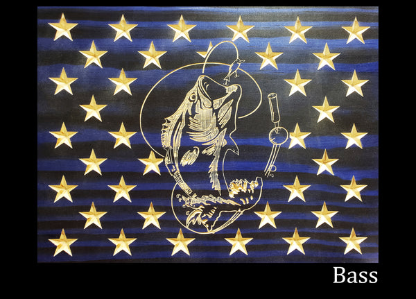 8 Pack of Engraved Unions for DIY Flag Builders