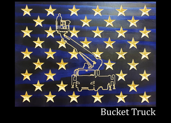 8 Pack of Engraved Unions for DIY Flag Builders