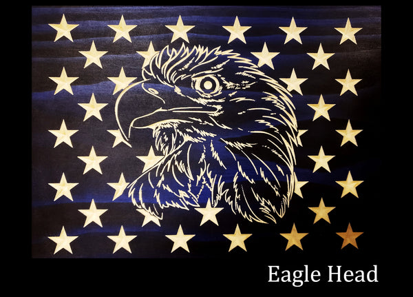 8 Pack of Engraved Unions for DIY Flag Builders