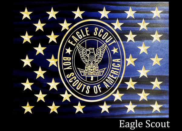 8 Pack of Engraved Unions for DIY Flag Builders