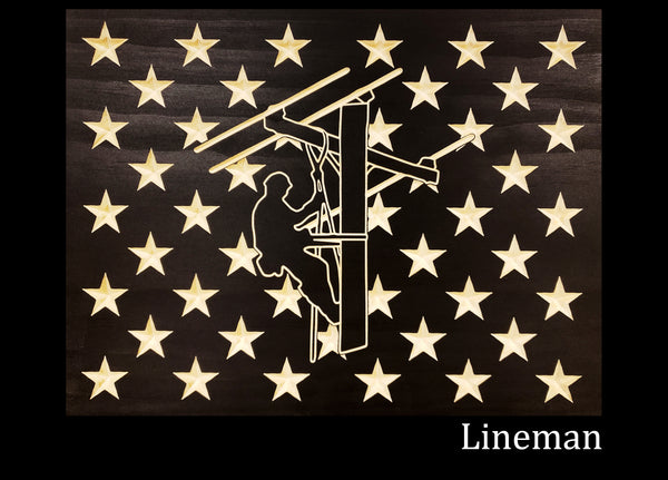 8 Pack of Engraved Unions for DIY Flag Builders