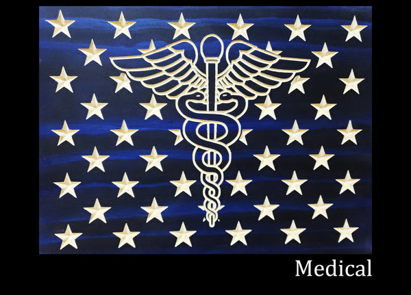 8 Pack of Engraved Unions for DIY Flag Builders