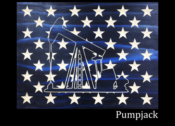 8 Pack of Engraved Unions for DIY Flag Builders