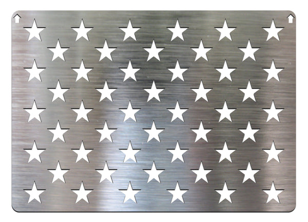 50 Star American Flag Metal Stencil (14 gauge steel)