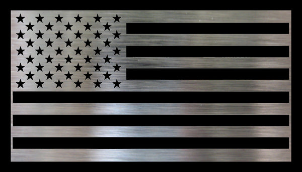 Metal DIY American Flag - 50 Stars Traditional