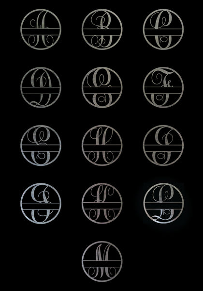 Swift Circle Custom Name Monogram