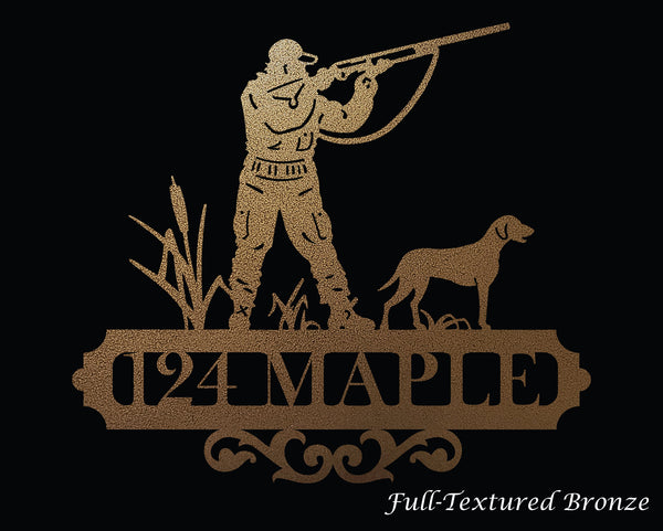 Bird Hunter Custom Metal Art